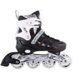 ΑΘΛΟΠΑΙΔΙΑ Αυξομειούμενα Πατίνια - Μαύρο  Χρώμα (Μαύρο), Μέγεθος (31-34)