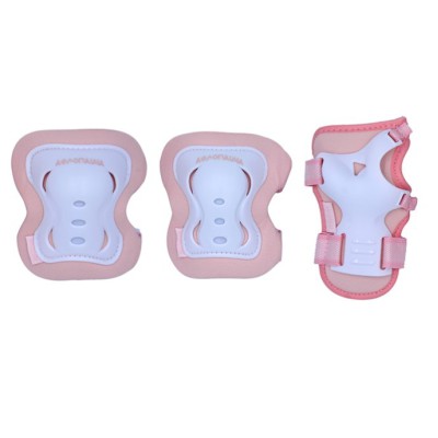ΑΘΛΟΠΑΙΔΙΑ Παιδικά Προστατευτικά - Παστέλ Ροζ  Χρώμα (Παστελ Ροζ), Μέγεθος (Small)