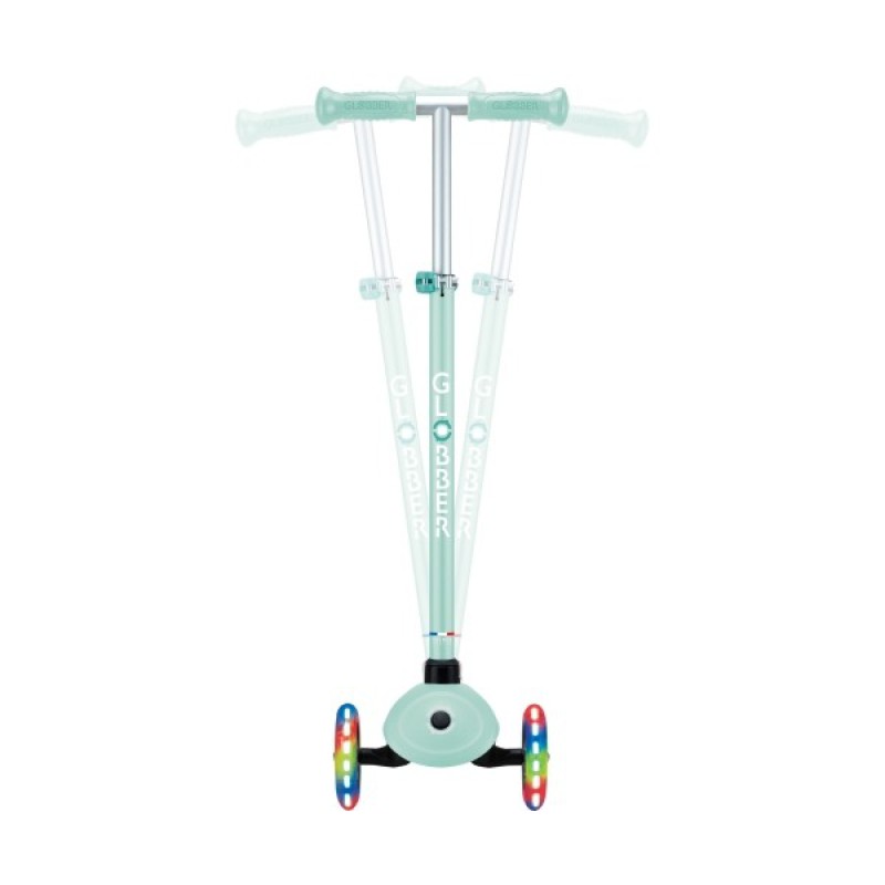 Globber Scooter Primo Plus Lights Dark Mint