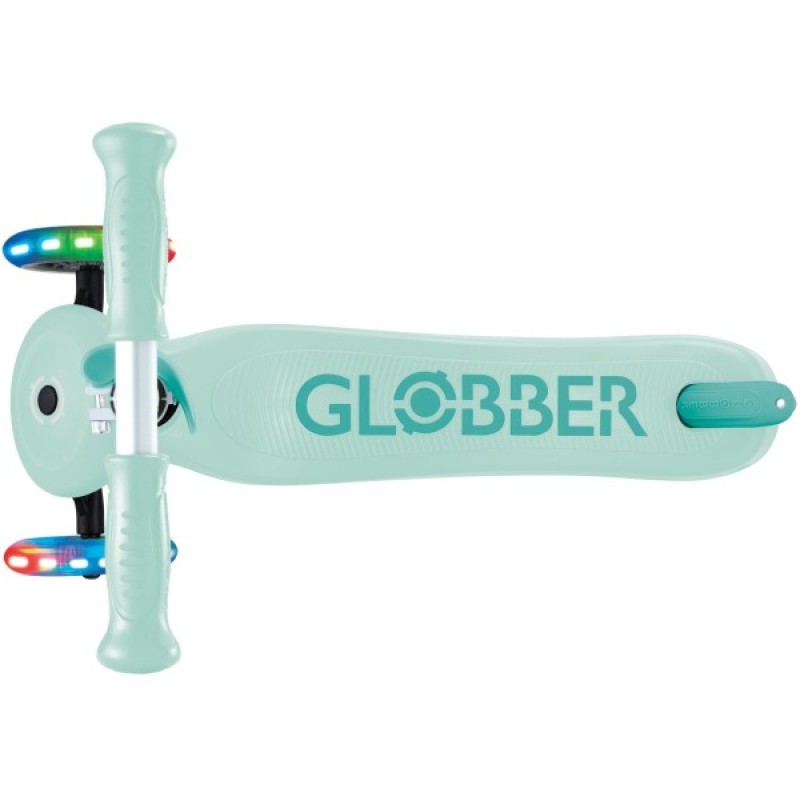 Globber Scooter Primo Plus Lights Dark Mint